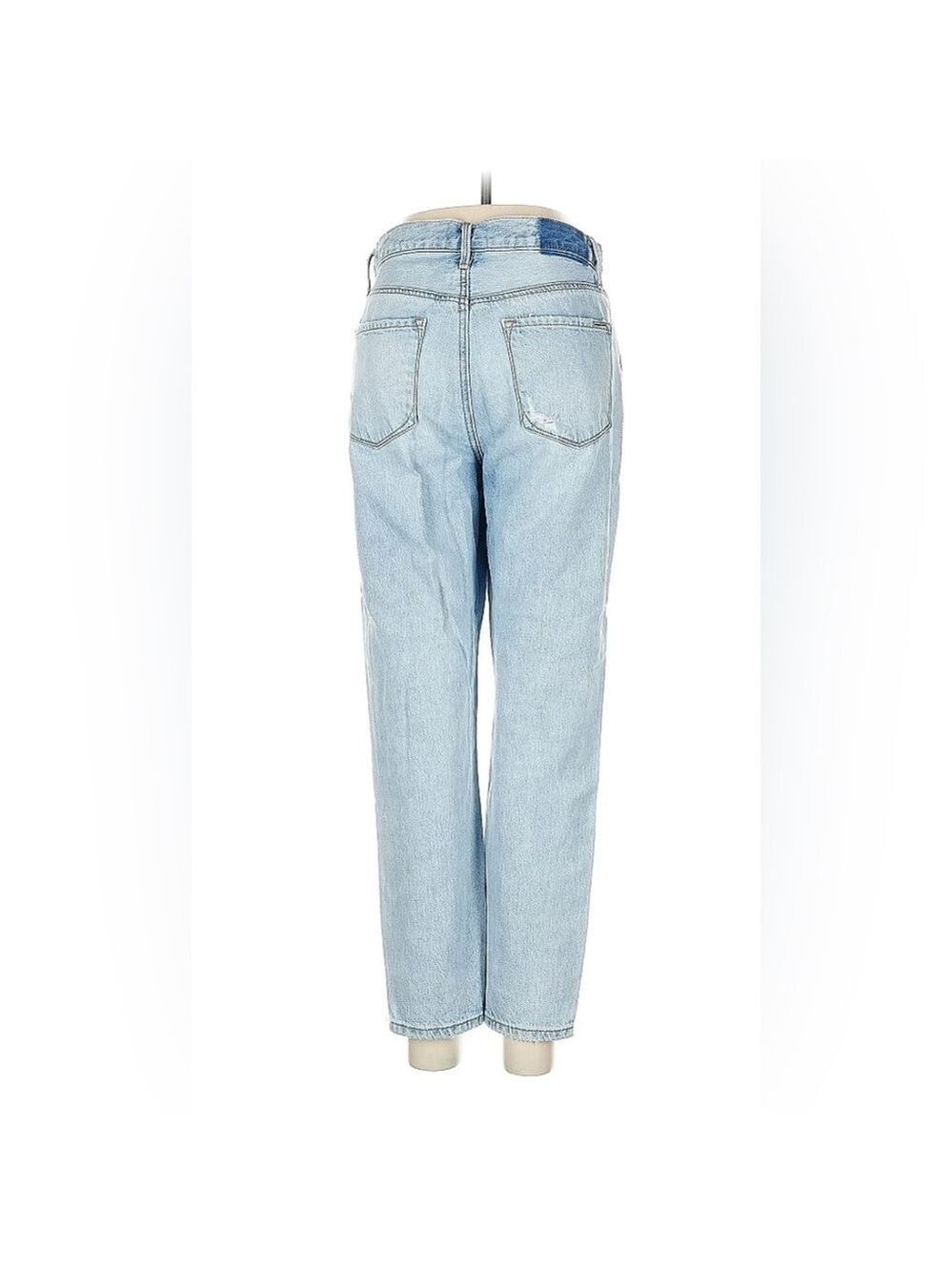 Insane Gene High Rise Tapered Jeans Light Wash NWT - Picture 4 of 9